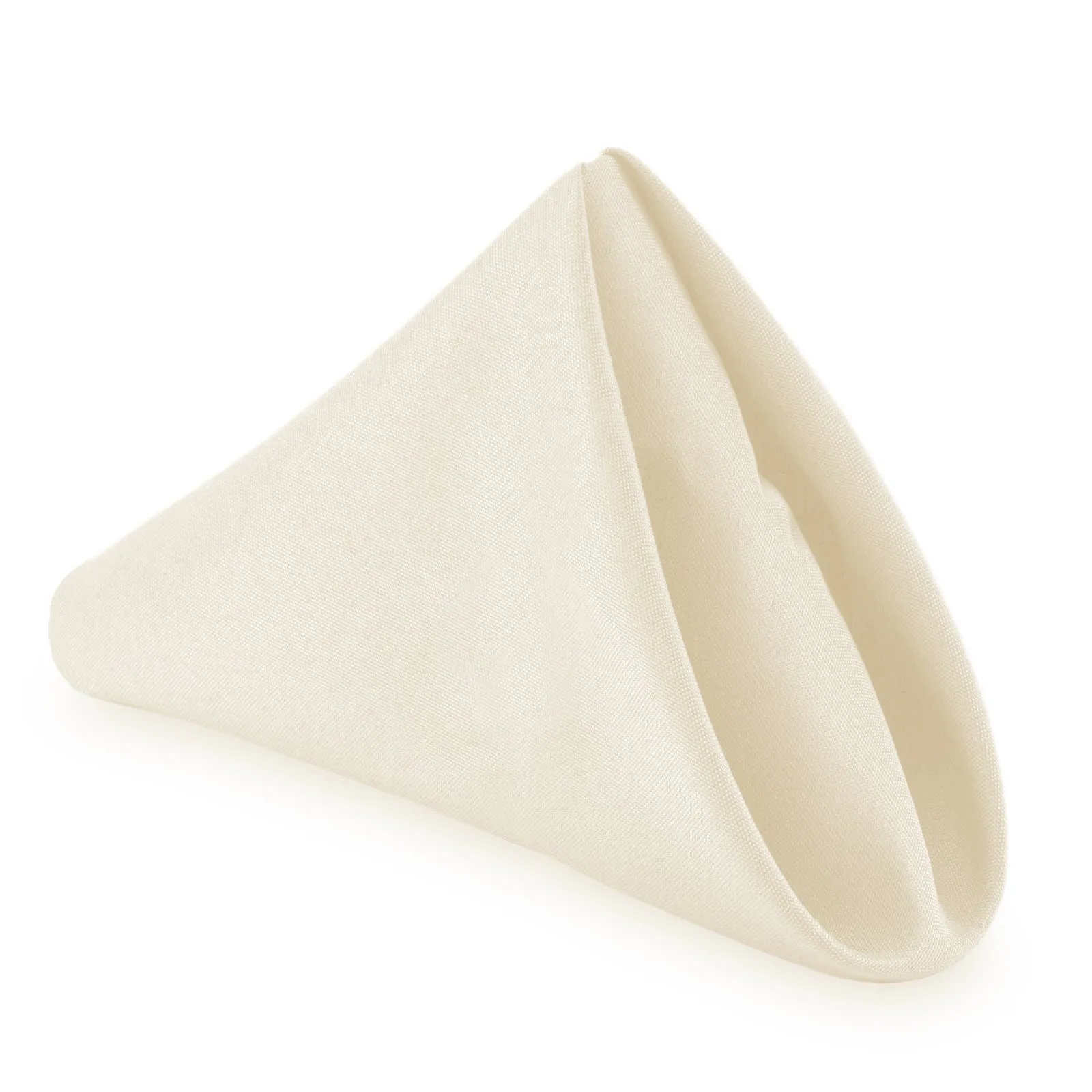 12-Pack 20" Large Polyester Cloth Table Napkins by Lann's Linens