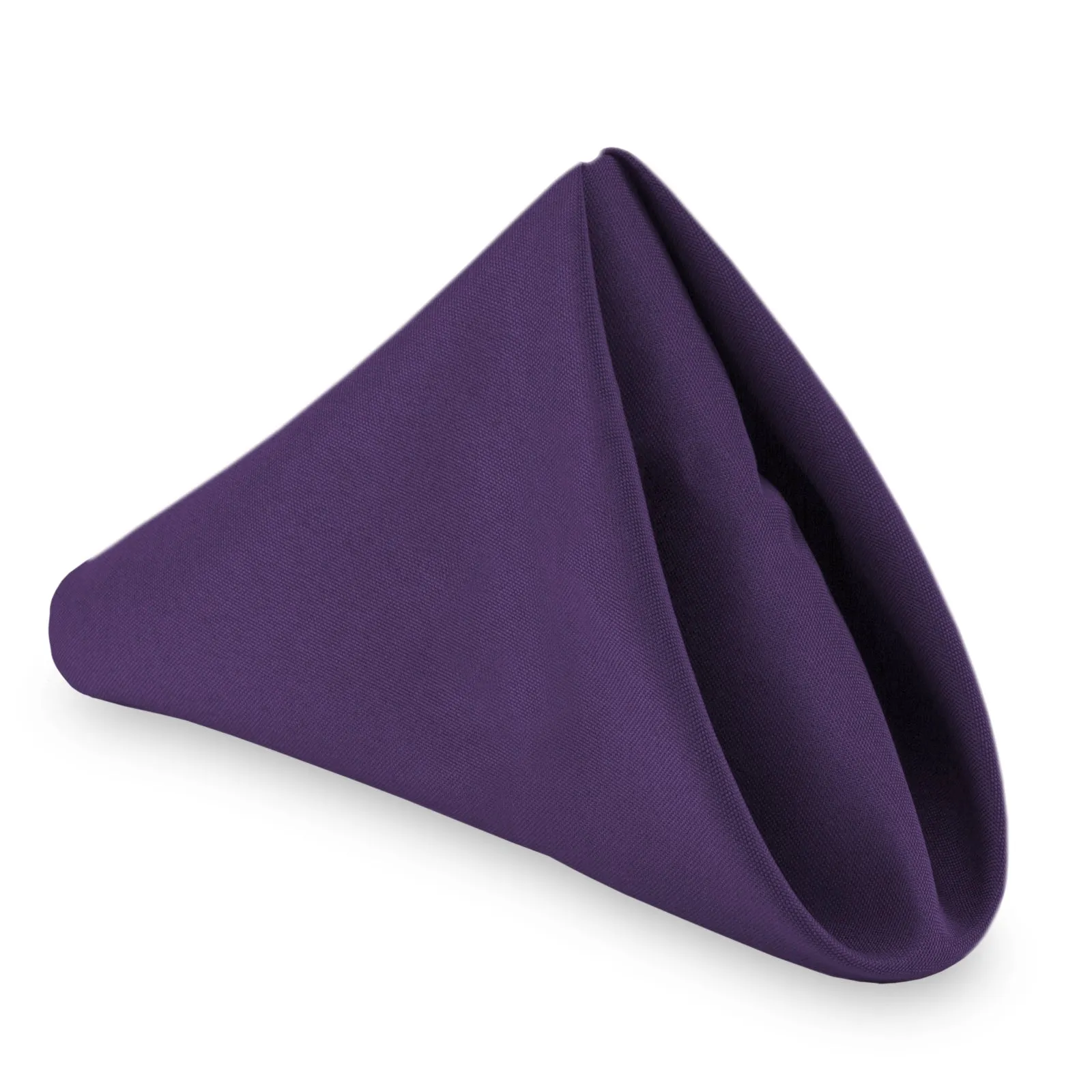 12-Pack 20" Large Polyester Cloth Table Napkins by Lann's Linens