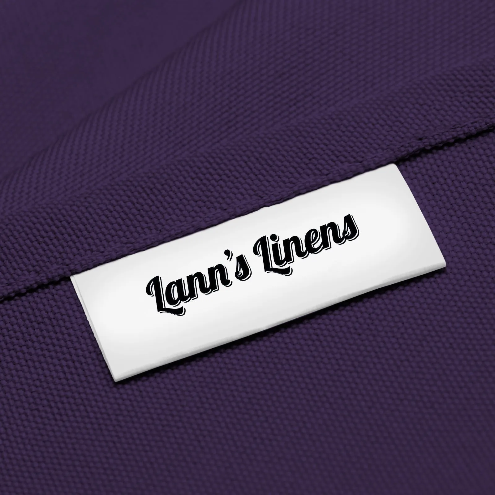 12-Pack 20" Large Polyester Cloth Table Napkins by Lann's Linens