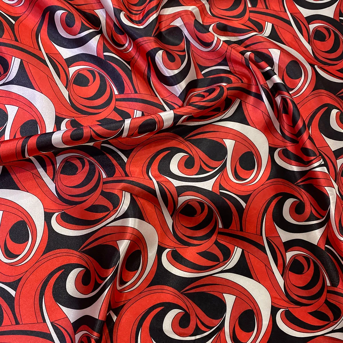 Abstract (Pucci) Table Napkin in Reds