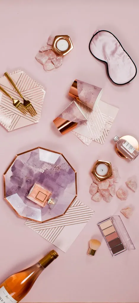 Amethyst Pink Cocktail Napkins (20 pack)