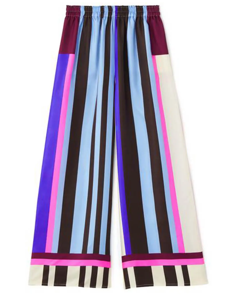 Baby Blue Latest Printed Maxi Dress