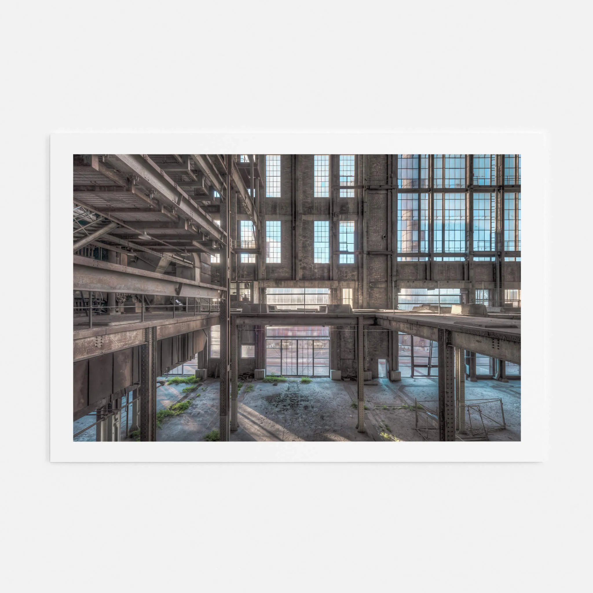 Boiler 2 Void To Glass Curtain | White Bay Power Station