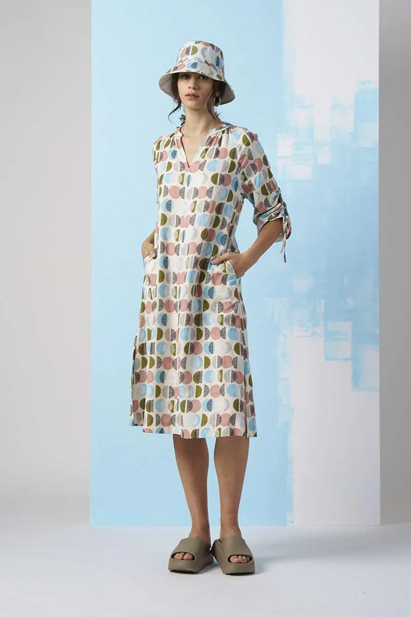 Circle Back Dress in Multi MS1319 by Madly Sweetly