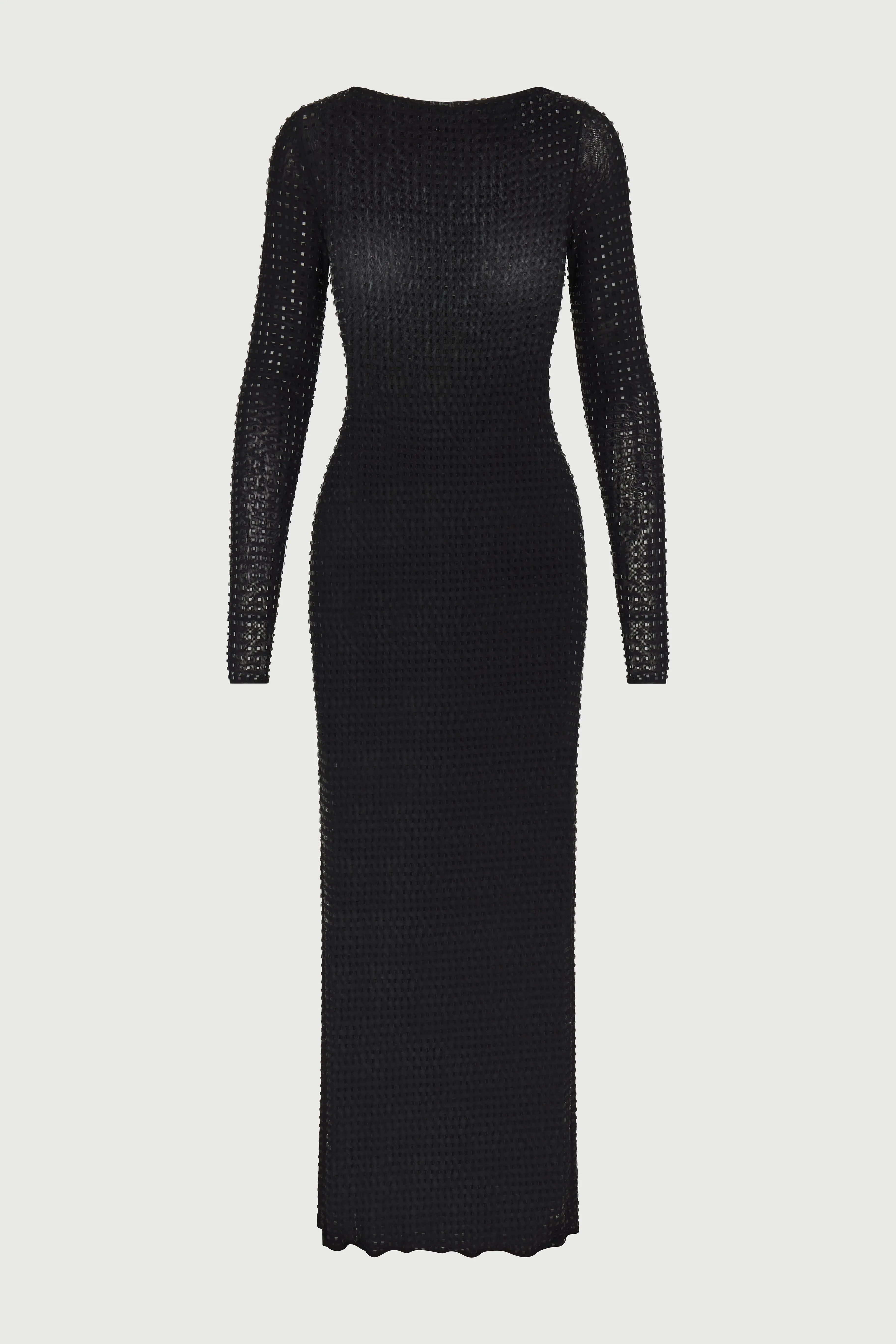 Crystal Open Back Gown Petite