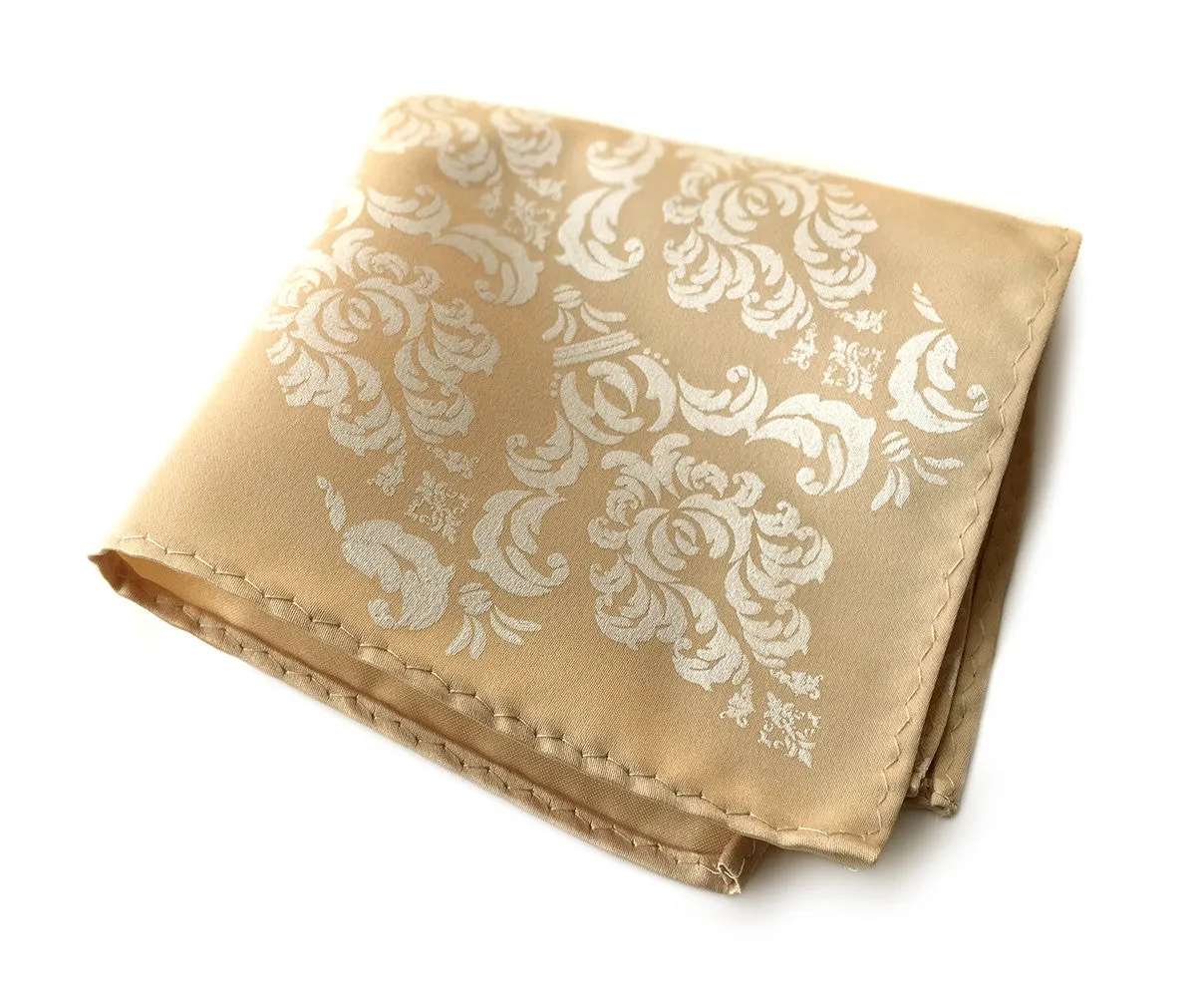 Damask Print Pocket Square