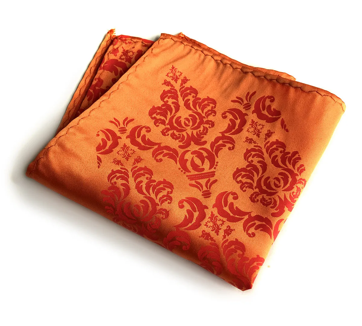 Damask Print Pocket Square