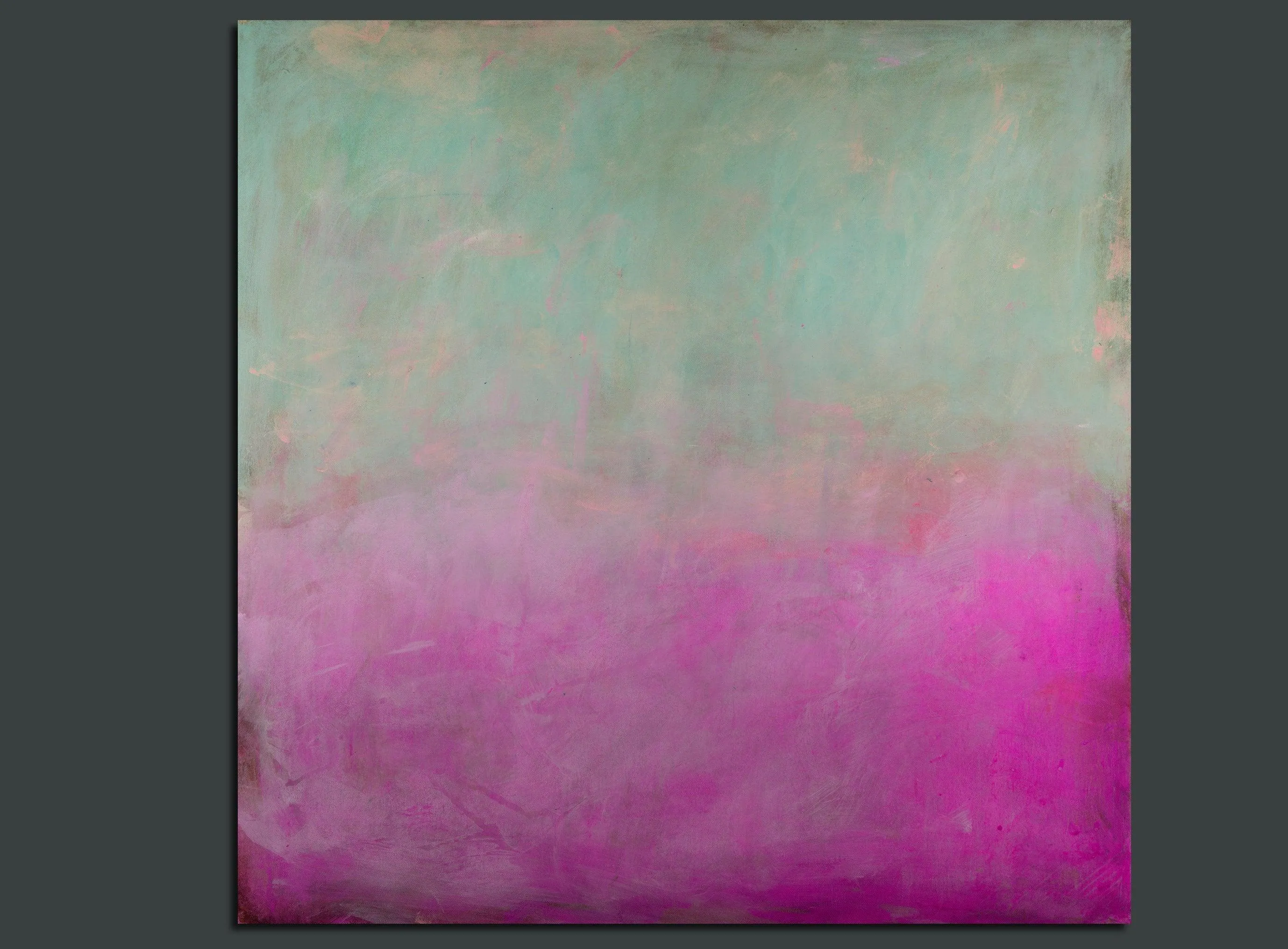 Extra large print teal wall art teal decor pink and teal art pink wall art print minimalist art by Camilo Mattis