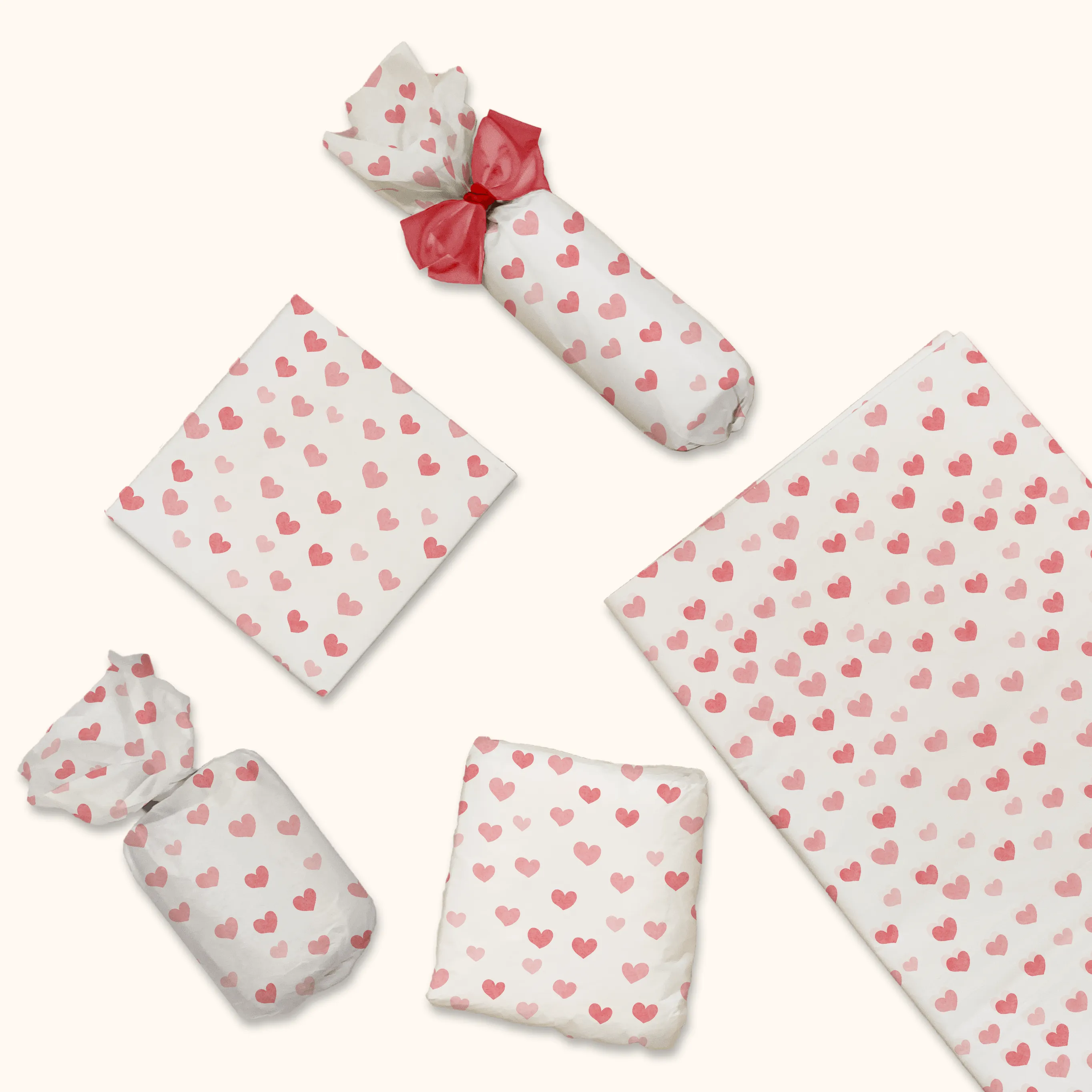 Fading Hearts Tissue Paper