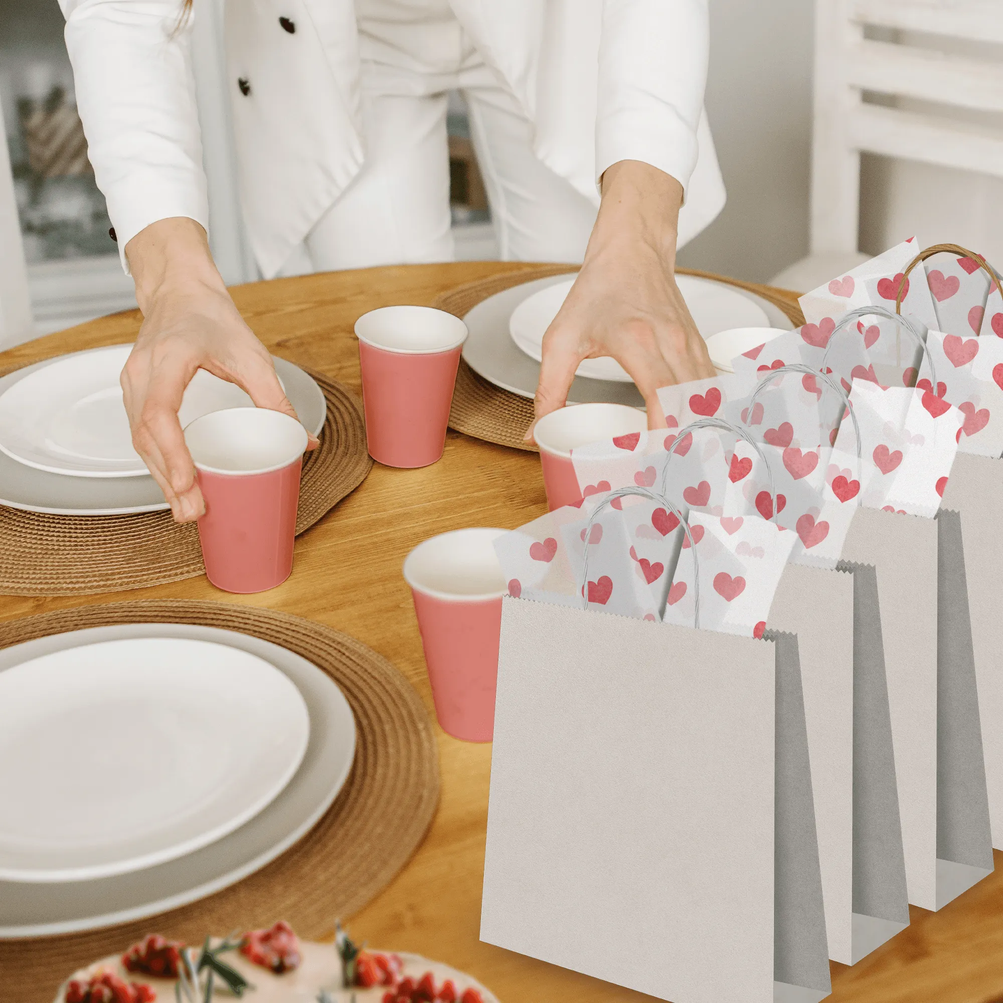 Fading Hearts Tissue Paper
