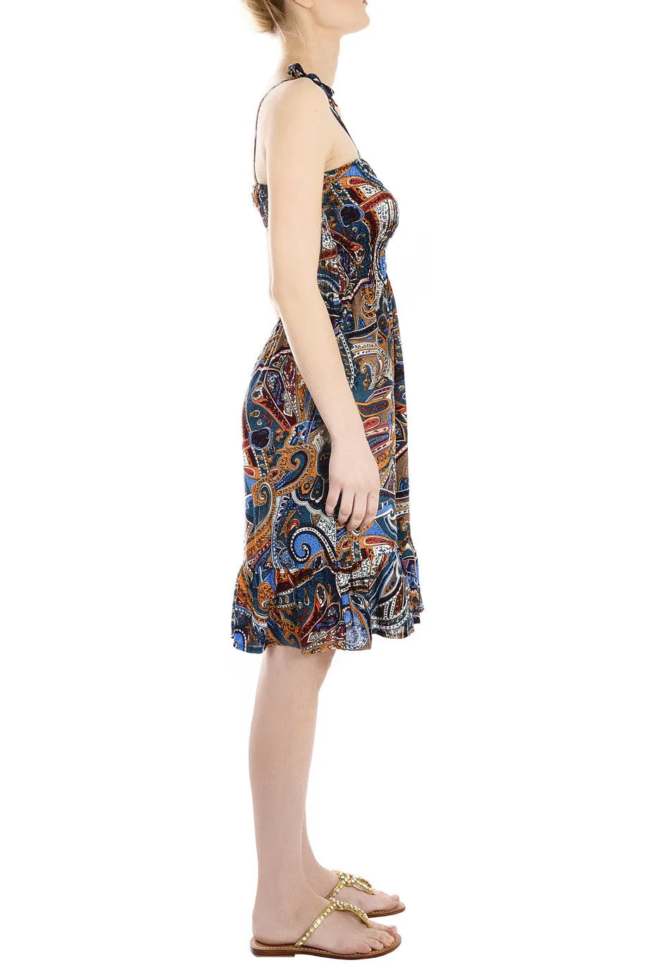 FRESA Sleeveless Printed Dress