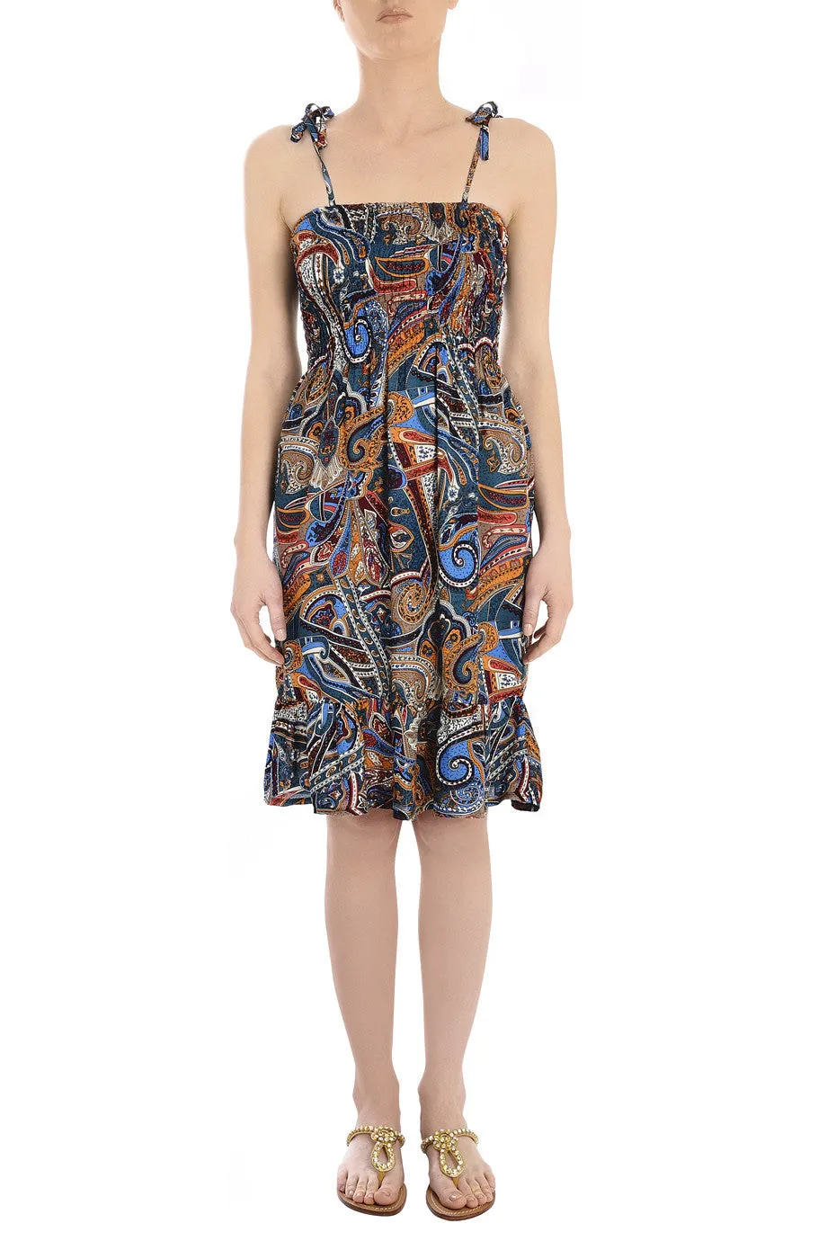 FRESA Sleeveless Printed Dress