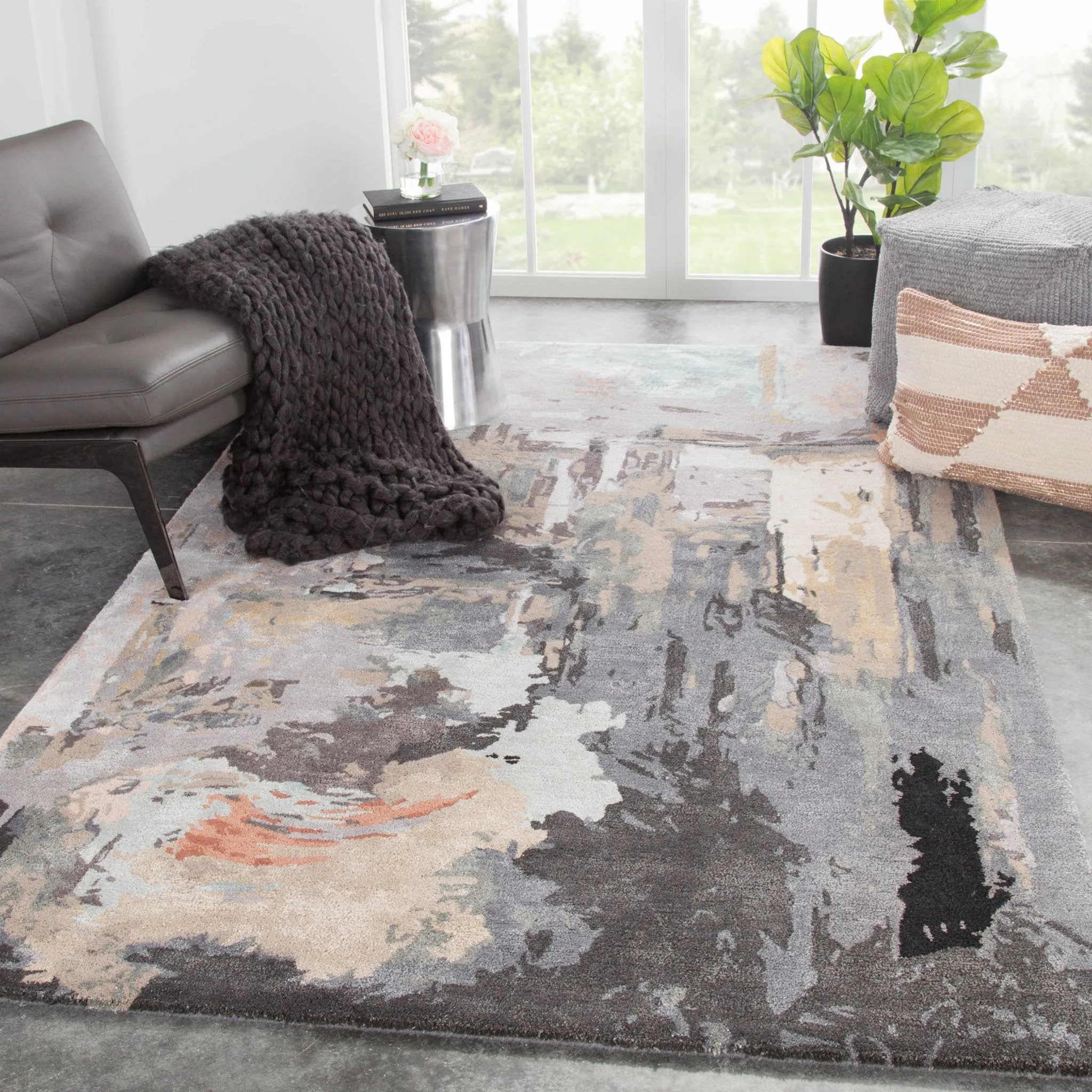 Genesis GES25 Grey/Brown Rug
