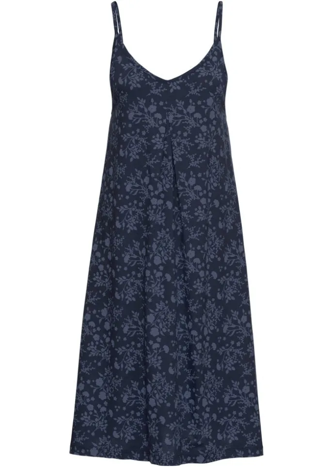 John Baner Jeanswear Printed Jersey Dress, Blue