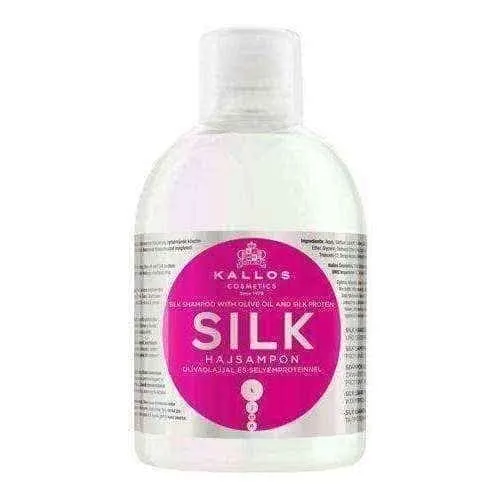 Kallos KJMN SILK SHAMPOO with olive oil and silk proteins 1000ml
