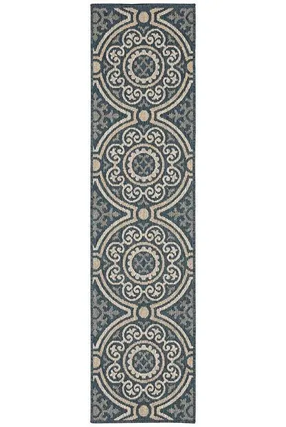 Latitude 609B Blue Grey Rug