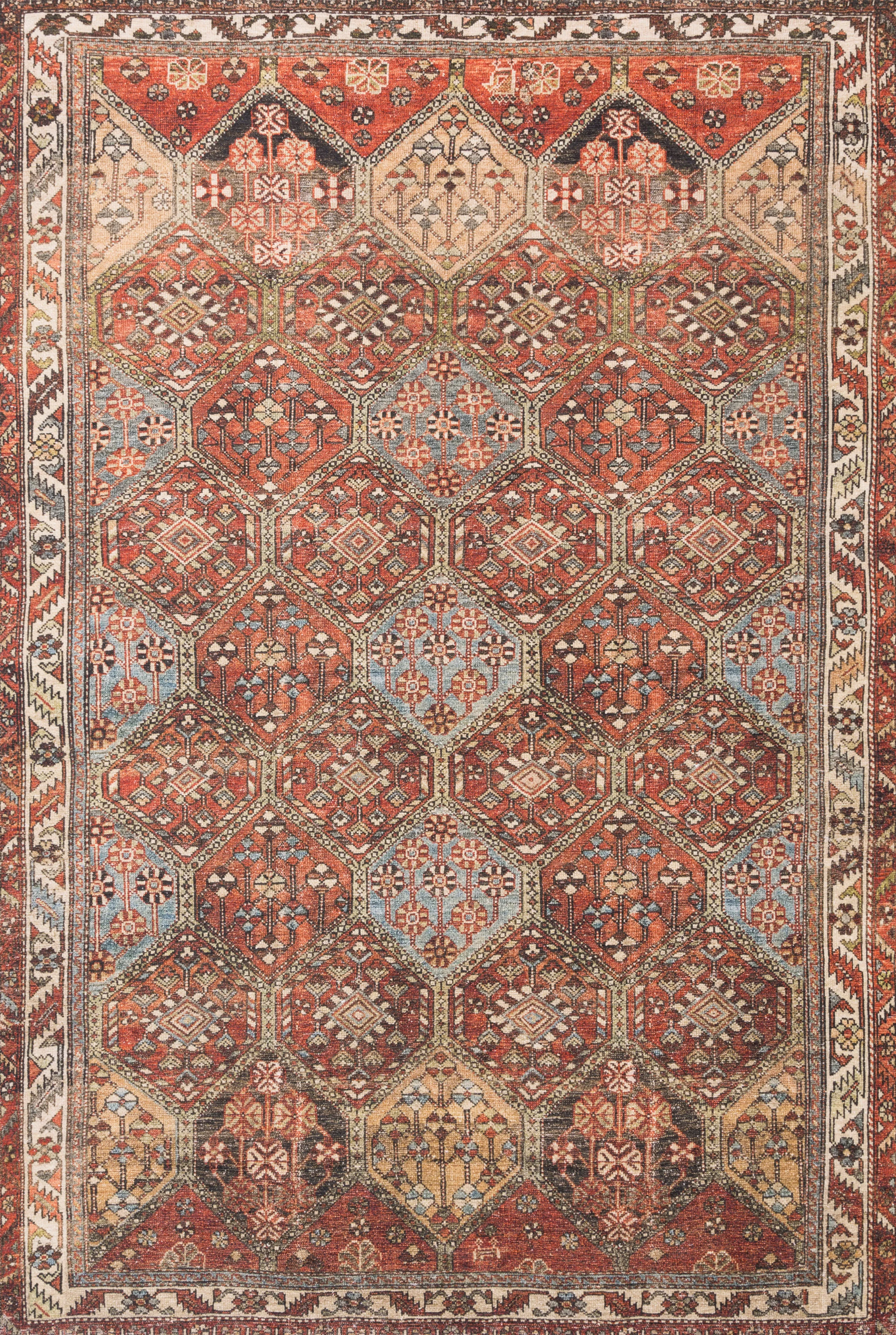 Loren Rug in Spice & Multi