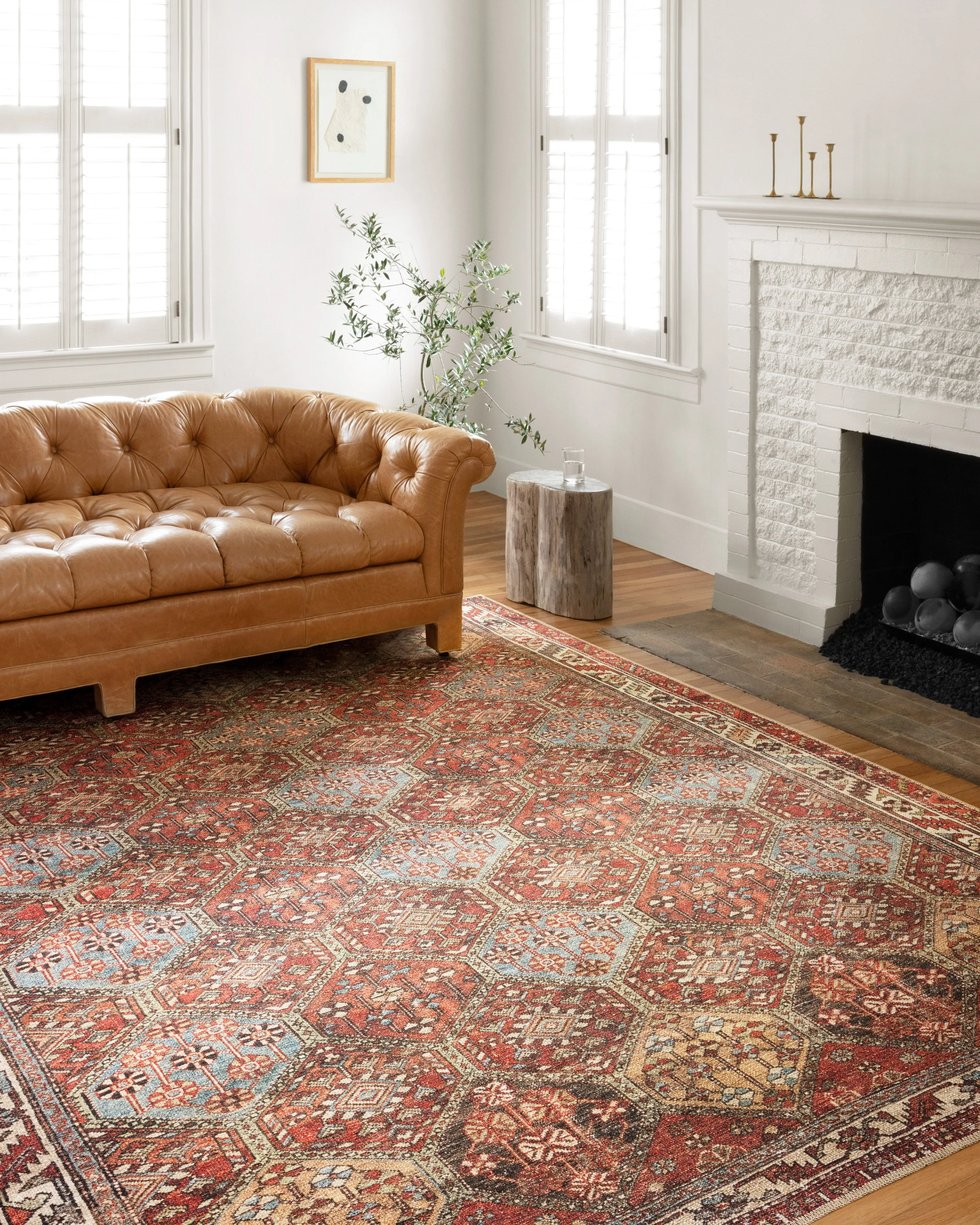 Loren Rug in Spice & Multi