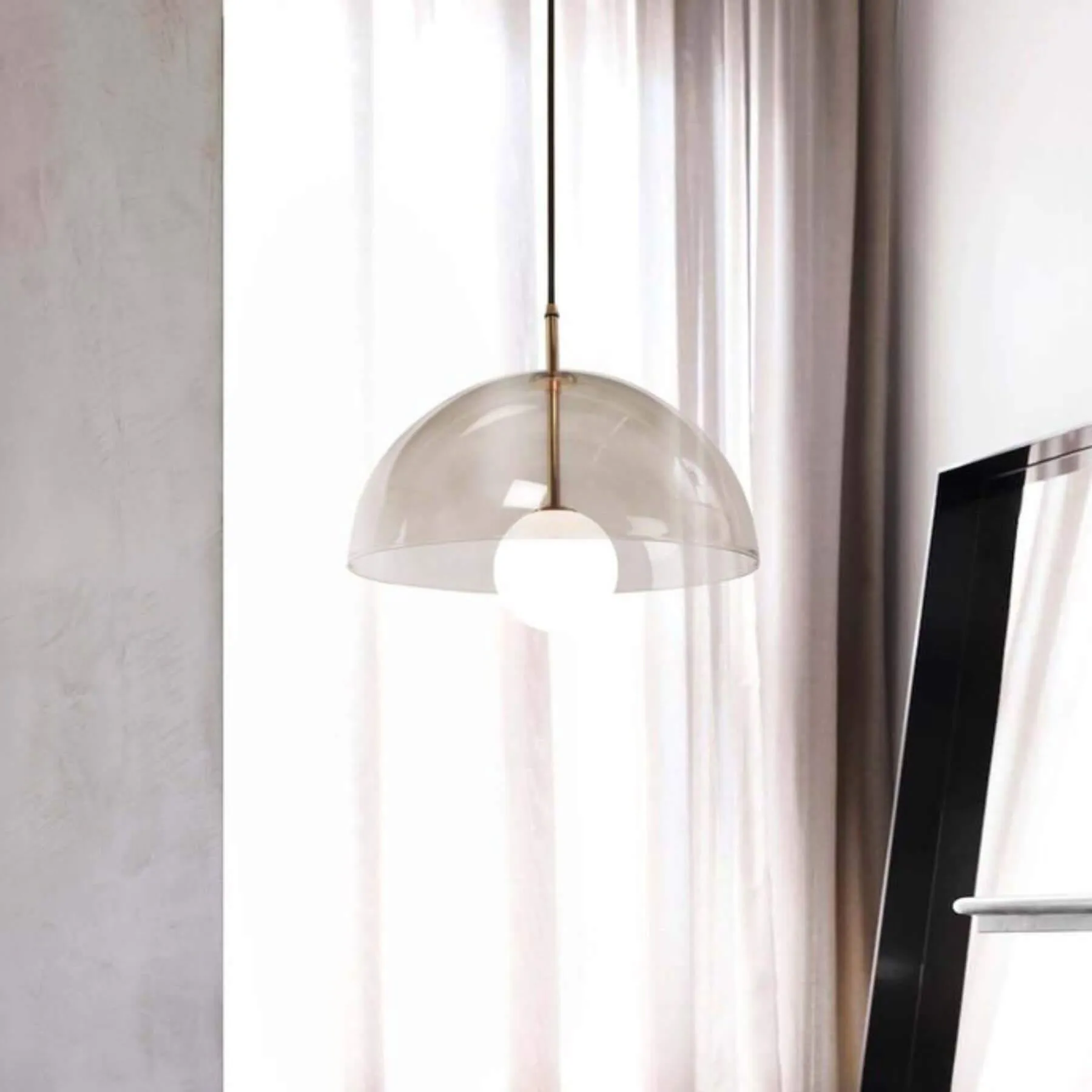 Marc Wood Deco pendant smoke