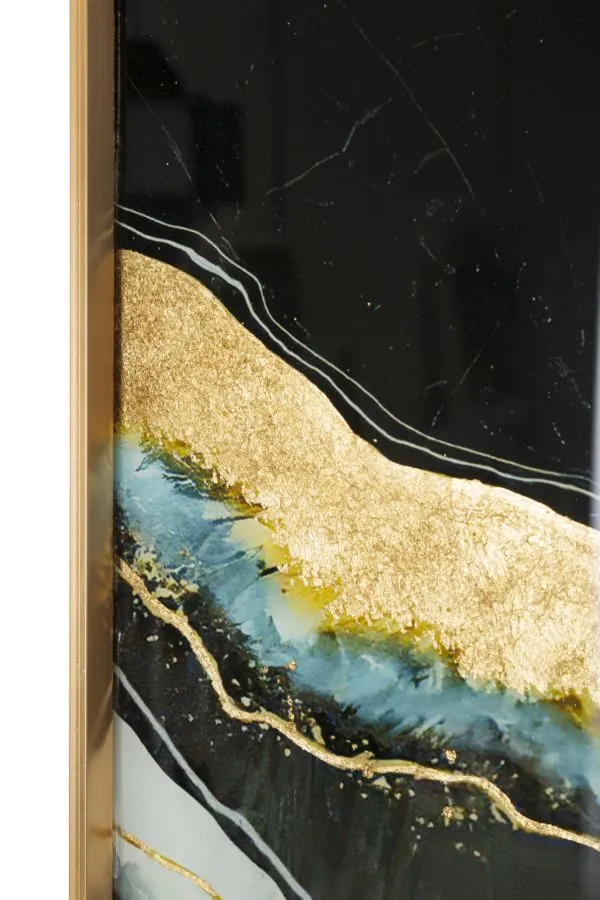 Modern Marble Patterned Glass Wall Panel