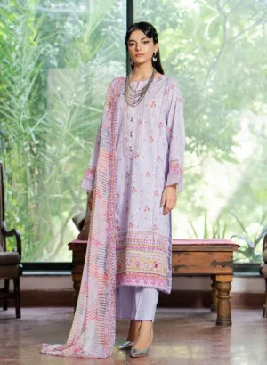 Musavvir Embroidered Lawn by GullJee – Design A7