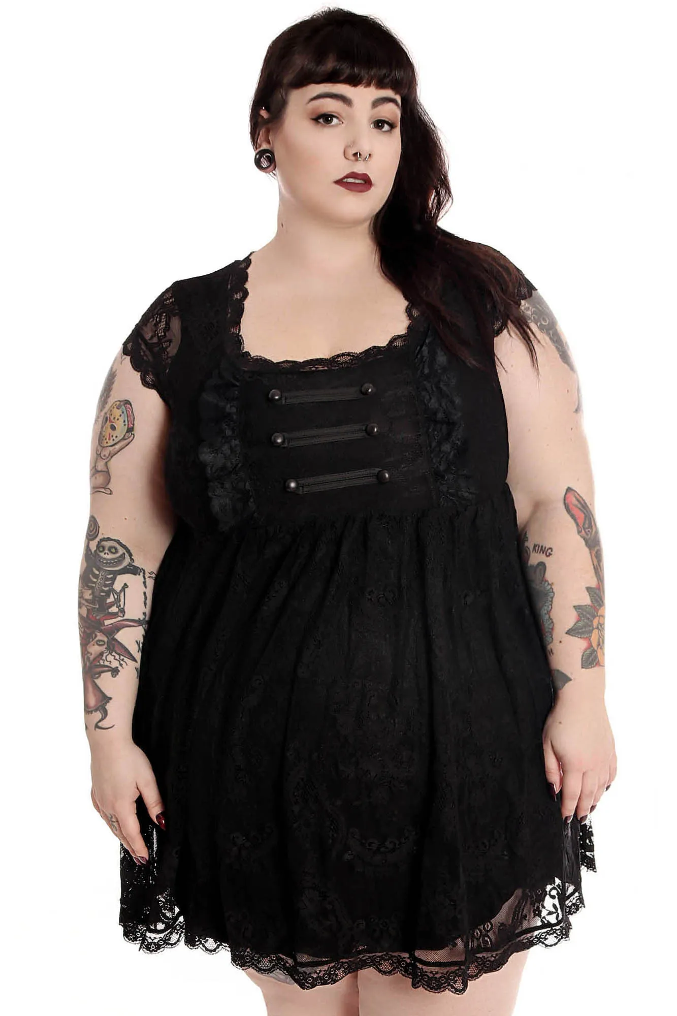 Sacramental Lace Dress [PLUS]