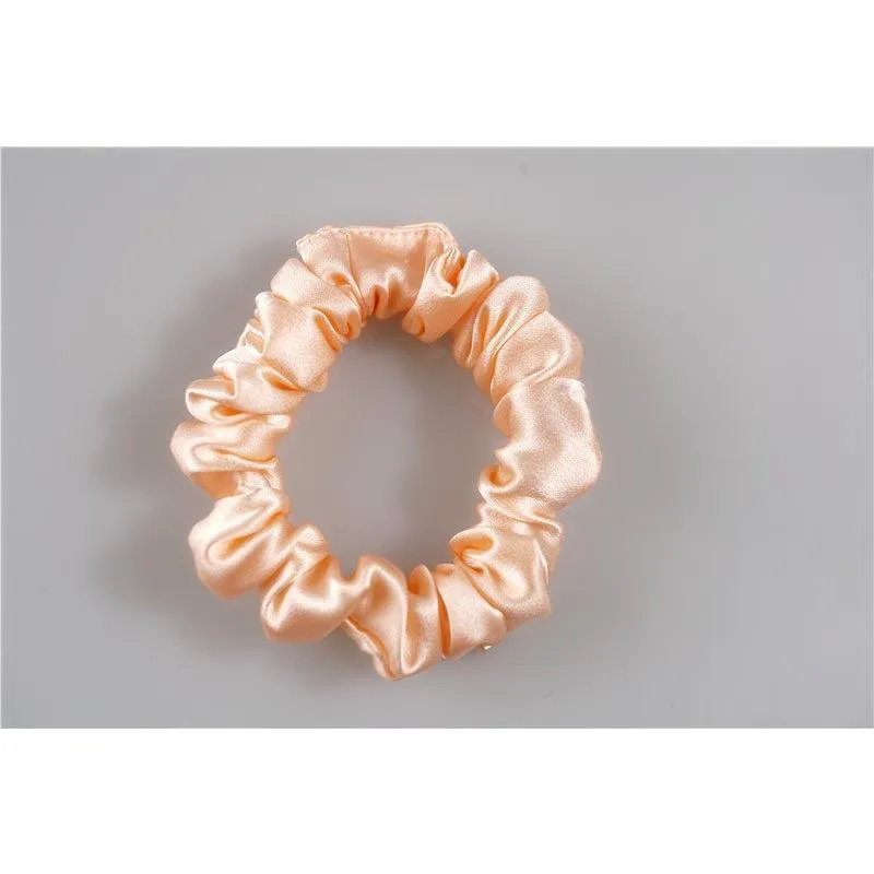 Silk Scrunchies Classic Pinkish orange