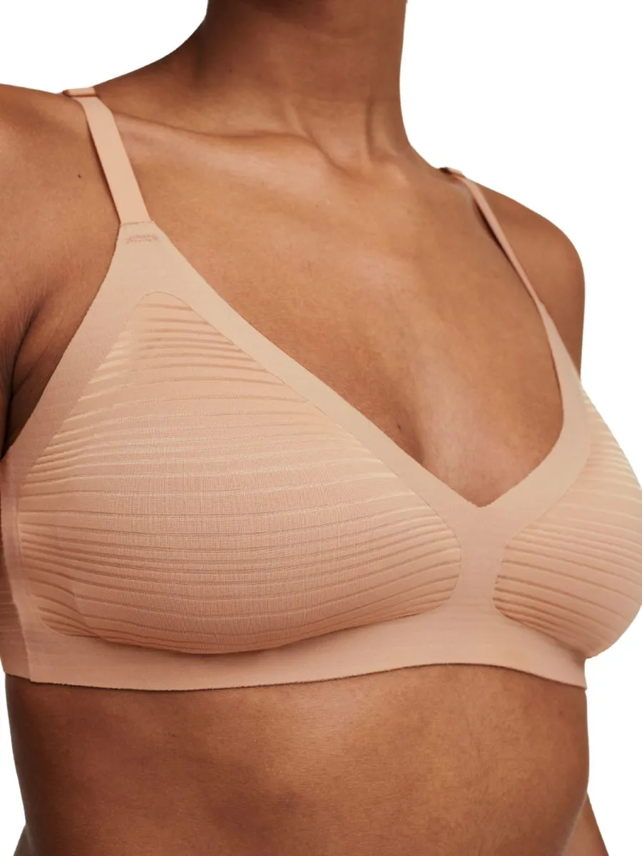 SoftStretch Stripes Padded Bralette - Sirocco
