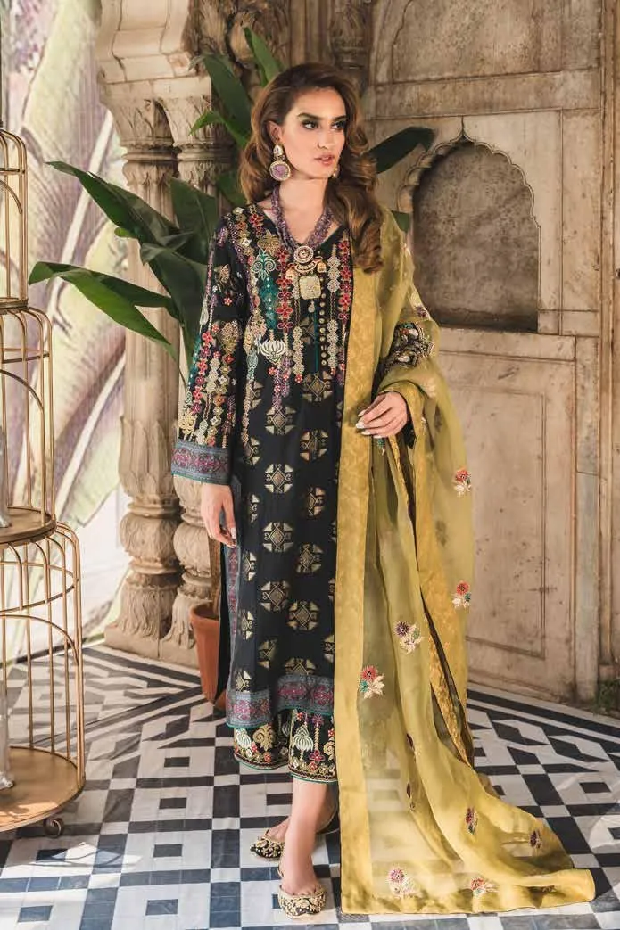 Tena Durrani Luxury Formal Collection 2019 – Design 01 Cinza