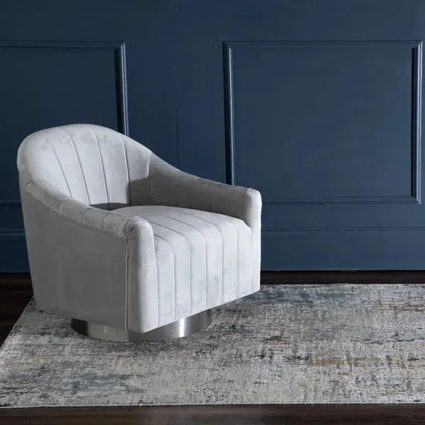 Tryst RG073 131 Marseille Grey Rug