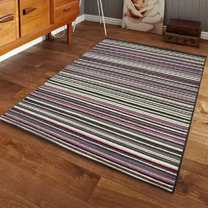Violet Lines Rug - Texas