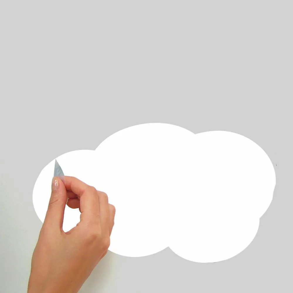 White Clouds Wall Decals
