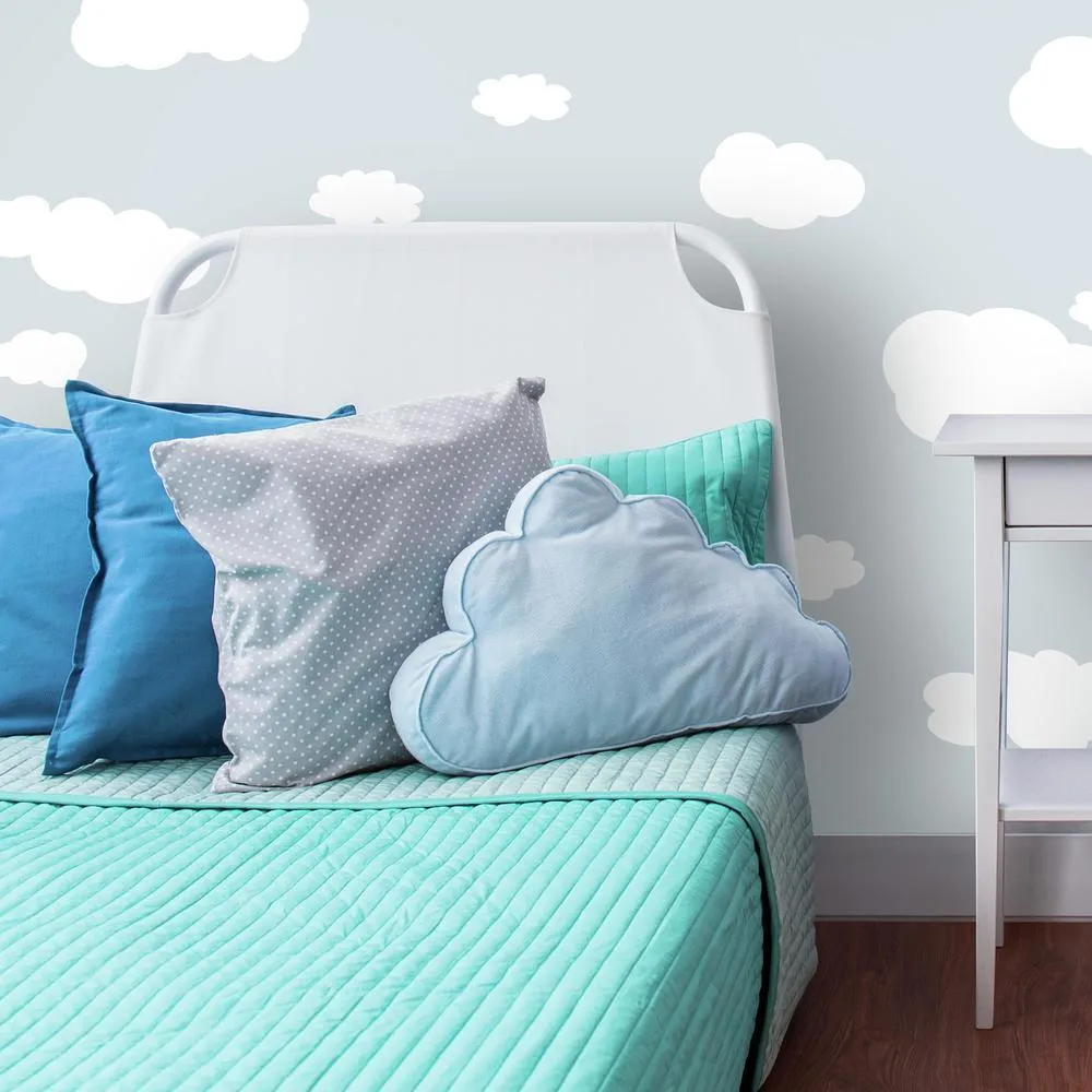 White Clouds Wall Decals