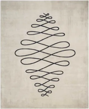 Wool & Silk CGS09 Sea Sand Rug